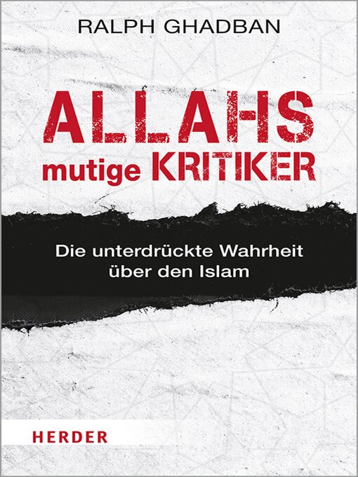 Title details for Allahs mutige Kritiker by Ralph Ghadban - Available